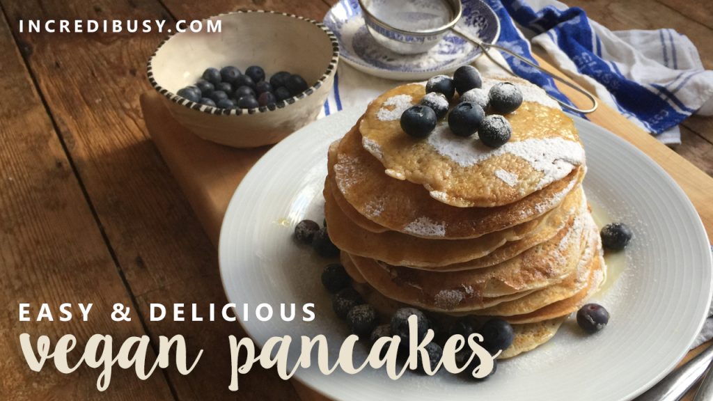 vegan pancake recipe