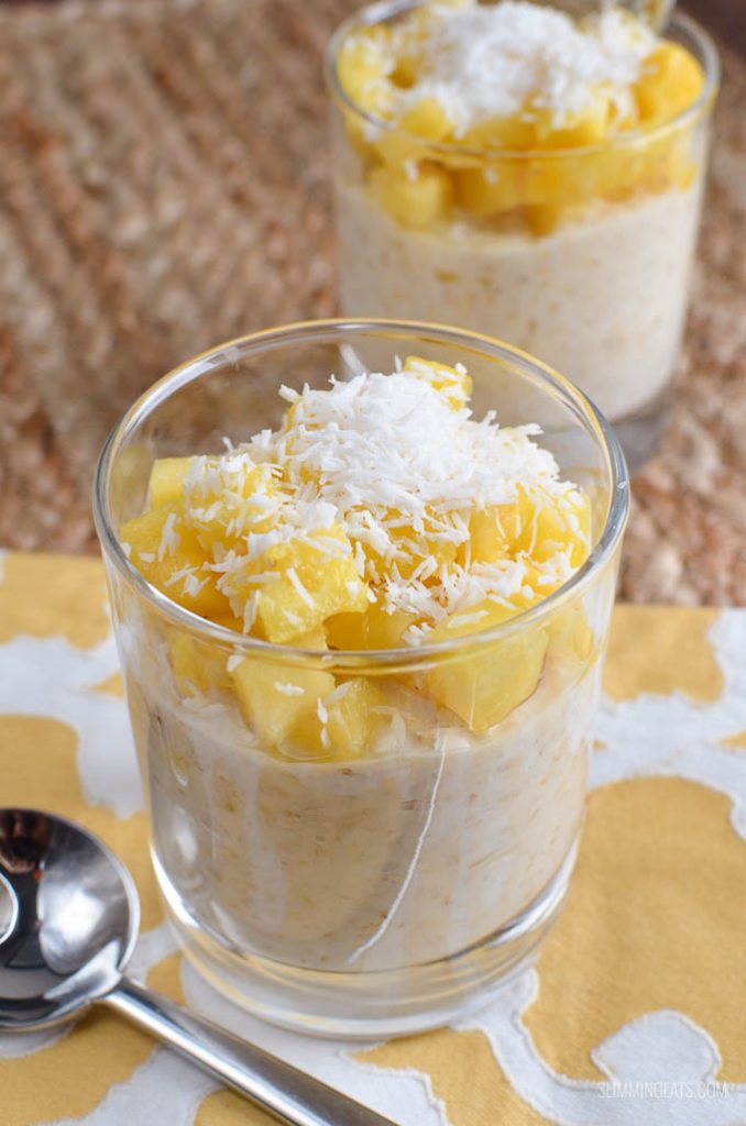 pinacolada overnight oats