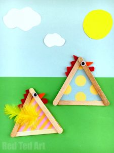 redtedart Craft-Stick-Chicks