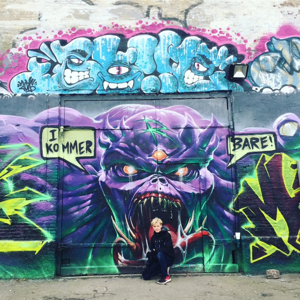 Copenhagen graffiti by Incredibusy