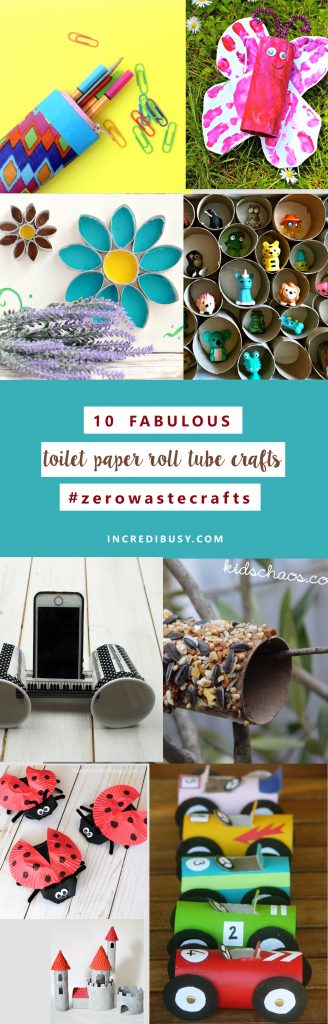 TEN toilet paper roll tube crafts