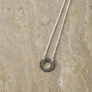 necklace recycled silver