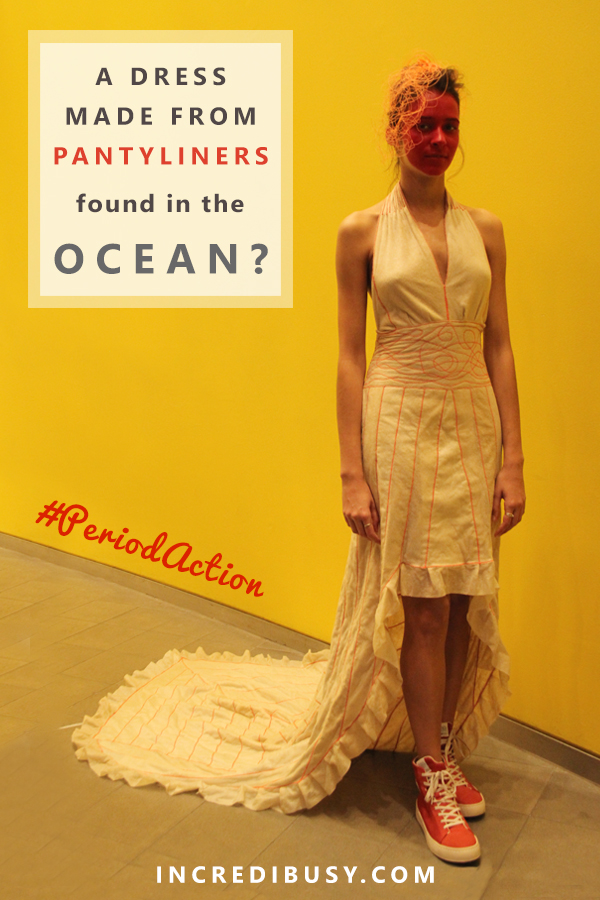 period-plastic-DRESS-MADE-FROM-PANTY-LINERS