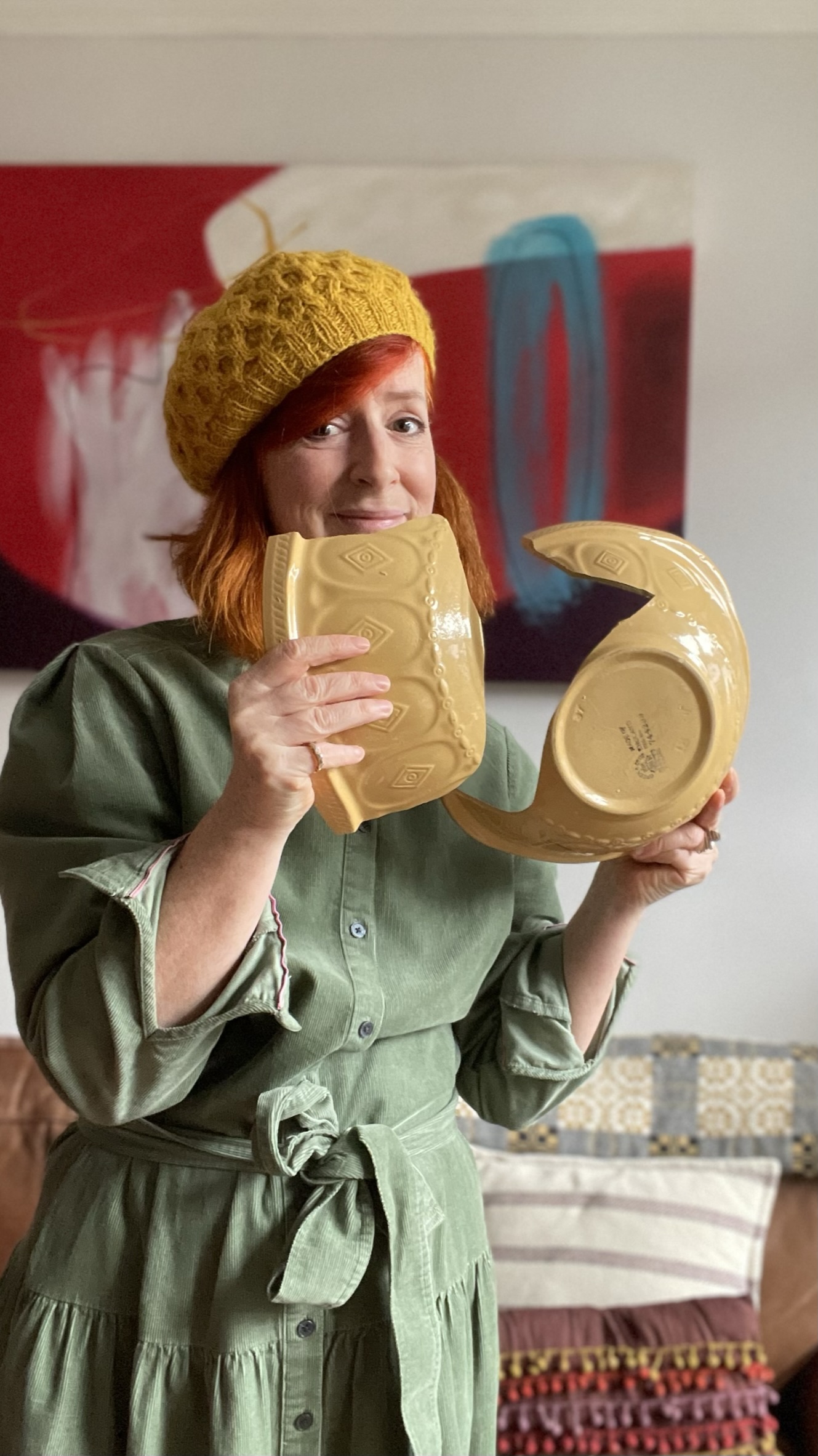 incredibusy Ali Clifford broken bowl