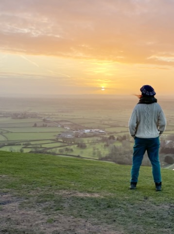 Ali Clifford Glastonbury Tor